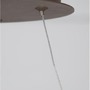 Kruhová - NV 9147113 Závěsné svítidlo MENTON kávově hnědý hliník a akryl LED 43W 230V 3000K IP20 stmívatelné - NOVA LUCE - foto 9