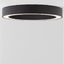 Kruhová - NV 9345633 Stropní svítidlo MORBIDO černý hliník a akryl LED 50W 230V 2700K - 4000K IP20 vč. dálkového ovládání stmívatelné Tuya - NOVA LUCE - foto 9