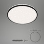 Kruhová - BRILO 3065-015 Hvězdné nebe CCT LED stropní svítidlo, pr. 49 cm, 42 W, 4500 lm, černá - BRILO - foto 9