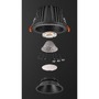 Kruhová - LA 1009939 NUMINOS® XL Stropní vestavné svítidlo, 3000 K, 40°, IP20, kulaté, černé - BIG WHITE (SLV) - foto 9