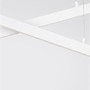 Podélná - NV 9060910 Závěsné svítidlo X-LINE bílý hliník a akryl LED 40W 230V IP20 3000K stmívatelné - NOVA LUCE - foto 9