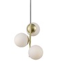 Kónická - NOR 48603035 Závěsné svítidlo Lilly 3x40W E14 mosaz opál - NORDLUX - foto 9