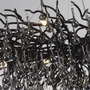 Dekorativní - PN 2031-18 závěsné svítidlo ICICLE černý lustr s křišťálovými přívěsky - PAUL NEUHAUS - foto 9
