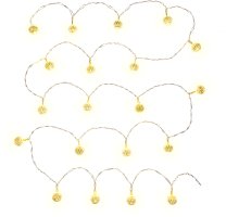 Vánoční řetězy, závěsy a stromky - Stříbrné koule RXL 271, 20x WW, TM RETLUX, IP20