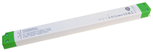 Napájecí zdroje 48V - 100W Nábytkový napájecí zdroj SLIM, FTPC100V48-S2, 48V, 2,1A, IP20