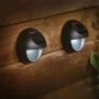 Solární - Modee Lighting LED solární nástěnná lampa, IP44, 2700K - foto 2
