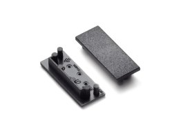 Difuzory a koncovky - Koncovka profilu VARIO30-01, černá