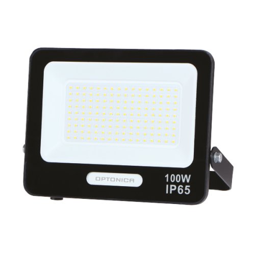 Přisazené reflektory - LED SMD reflektor 100W, IP65, černé provedení - foto 1