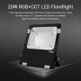 Reflektory - 20W LED reflektor RGB+CCT, RF 2.4GHz, IP65, FUTT04, Mi-Light - foto 7