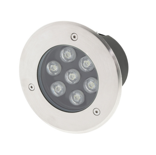Zapuštěná - Venkovní LED vestavné bodové světlo, 7W, IP65, 560lm - foto 1