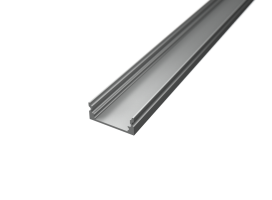 Přisazené profily - Hliníkový LED profil SURFACE 1, stříbrný