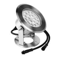 Podvodní svítidla - 9 W LED svítidlo do vody, RGBW, DMX512, IP68, UW4-09A-XL, Mi-Light