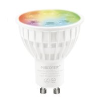 Zigbee 3.0 Svítidla - 4W LED žárovka RGB+CCT, GU10, Zigbee 3.0 + 2,4G, FUT103ZR, Mi-Light