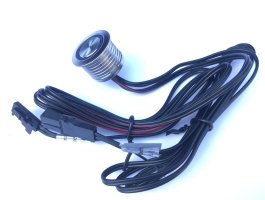 Dotykové ovladače - Dotykový LED stmívač DSN2 vestavný, 2A, 12-24VDC, LED podsvícení, s pamětí posledního stavu