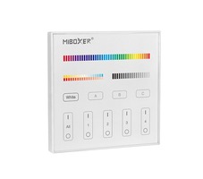 DALI - Dotykový DALI panel pro RGB+CCT LED, 4 zóny ( DT8 ), Mi-Light, DP3S