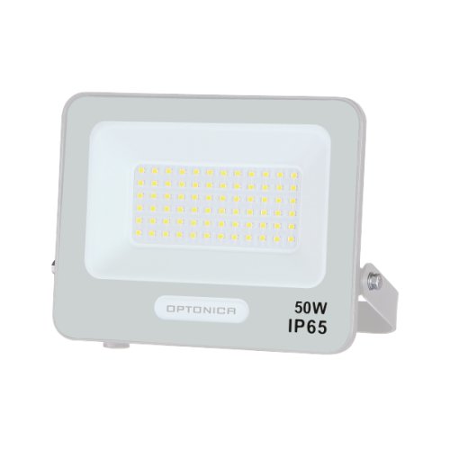 Přisazené reflektory - LED SMD reflektor 50W, IP65, bílé provedení - foto 1