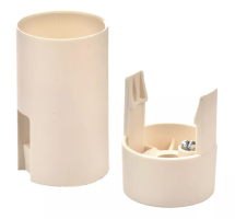 Patice, objímky, redukce - Objímka na žárovku E14 plastová 1253-034