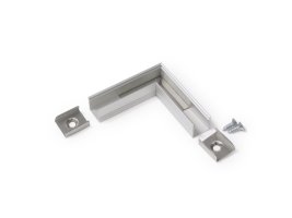Úchyty, spojky, závěsný materiál - SMART10 Rohová spojka eloxovaná, C2910020