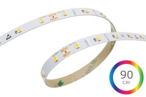 Jednobarevné LED pásky 12V, 24V, 230V - Jednobarevný LED pásek 5W, 60LED, CRI>90, 8mm, 2OZ, 300LSE, 24VDC, 3 roky záruka