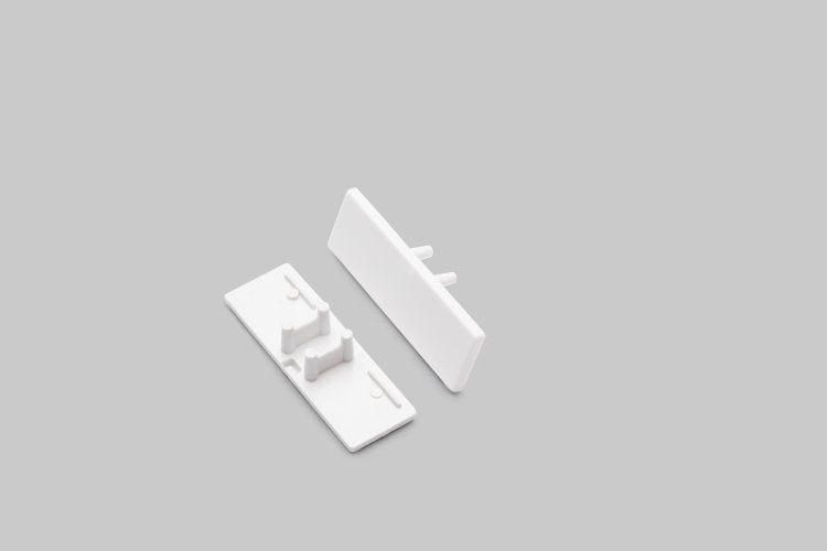 Difuzory a koncovky - Koncovka profilu BACK10 bílá, 90100001 - foto 1