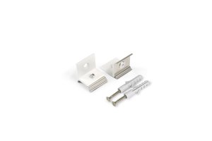 Úchyty, spojky, závěsný materiál - Boční montážní úchyt U5(2) bílý, kónické uchycení, B2920001