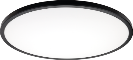 Kruhová - LED stropní svítidlo 32W, CCT + RGB, černé, kulaté, OP2943