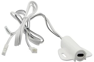 Bezdotykové ovladače - Dveřní LED senzor PNN1, přisazený/vestavný, 4A, 12-24V, 16mm, dosah 0,5-10cm, konektor