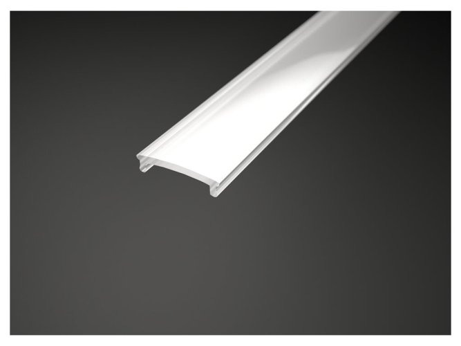 Difuzory a koncovky - Difuzor pro profil RECESSED 6, mléčný - foto 1