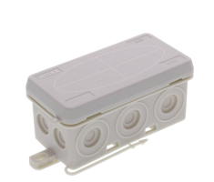 krabice a věnečky - Krabice do vlhka WISKA 86 x 44 x 41mm, zaklap. IP55 ( F6 ), KA 006 