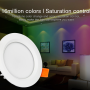 Vestavné svítidla - 6W RGB-CCT LED voděodolné zápustné svítidlo downlight Mi-light, FUT063 - foto 16
