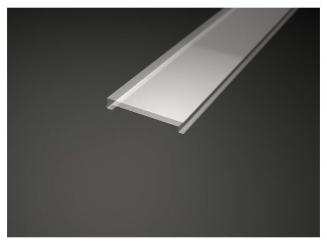 Difuzory a koncovky - Difuzor pro profil SURFACE 7, transparentní - foto 1