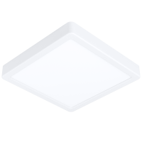 LED panely čtvercové - Bílý CCT přisazený LED panel FUEVA-Z, 16,5W, 220-240V, IP44, 210x210mm, 900104