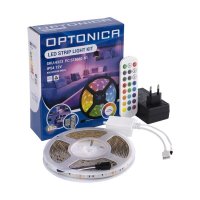 Sady LED pásků - Voděodolné sada LED pásku s RGB ovladačem, kontrolorem a zdrojem, 36W, stmívatelný, IP20