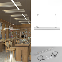 Příslušenství pro LED NEONY - Sada pro výrobu zavěšeného horizontálního svítidla z LED 360 NEON 24