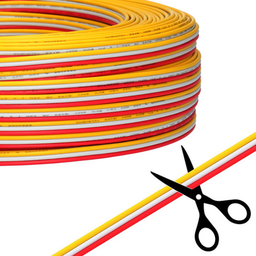 Dvojlinky, RGB a CCT kabely - Třížilový CCT kabel 3x0,8mm² - foto 1