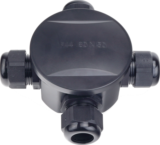 krabice a věnečky - Vodotěsná kabelová spojka, IP68, 450V, 24A, 0.5-4mm2, OP6646 - foto 1