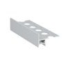 Schodišťové profily - LED schodišťový profil UP-TILE10, stříbrný, A - foto 2