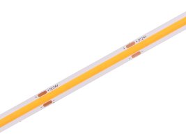 COF pásky s vysokou integrací LED - 10W COB LED pásek, 8mm, 24VDC, 480LED/m, Ra>90, IP20, 3 roky záruka