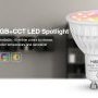 LED žárovky - 4W LED žárovka RGB+CCT, GU10, RF 2.4GHz, FUT103, Mi-Light - foto 5