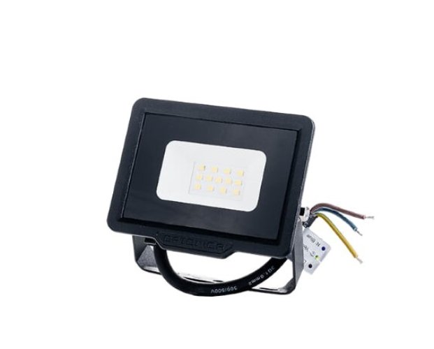 Přisazené reflektory - City Line LED SMD reflektor černý, 10W, AC220-265V, 800lm, IP65 - foto 1