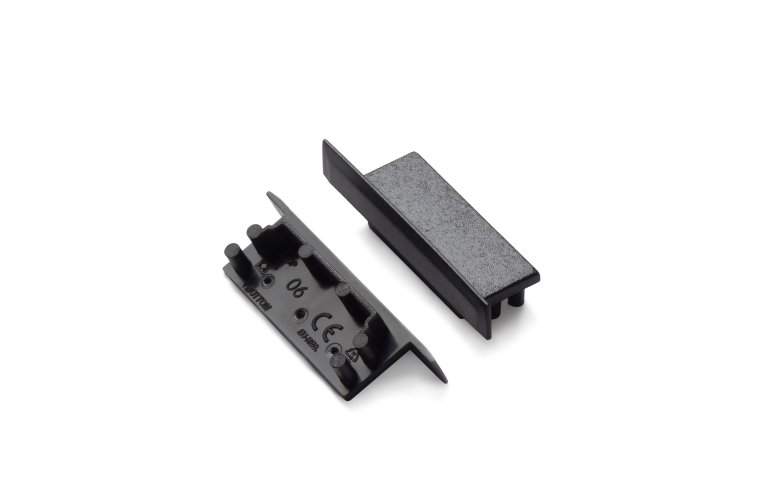 Difuzory a koncovky - Koncovka profilu VARIO30-06 černá, V4920002 - foto 1