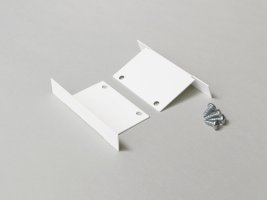 Difuzory a koncovky - Kovová koncovka profilu PHIL bílá, 97120001