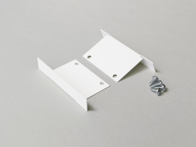 Difuzory a koncovky - Kovová koncovka profilu PHIL bílá, 97120001 - foto 1