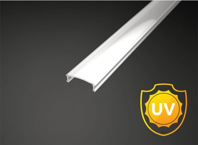 Difuzory a koncovky - Difuzor universal1, mléčný, 2m, Anti UV, LP-UNICOV1-MLK-UV - foto 1