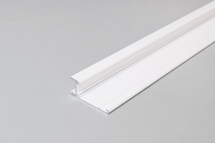 Soklové (obvodové, dekorační) - Rohový profil WALLE12, bílý, B/C/D - foto 1