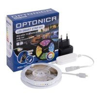 Sady LED pásků - Sada LED pásku RGB+CCT s WIFI kontrolorem a zdrojem, 6W, stmívatelný, IP20, 90LED/m, Alexa & Google Assistant