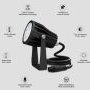 Zahradní svítidla - 6W LED zahradní svítidlo (3ks) RGB+CCT + sada napájecího kabelu , DC24V, RF 2.4GHz, IP66, FUTC08A, Mi-Light - foto 6
