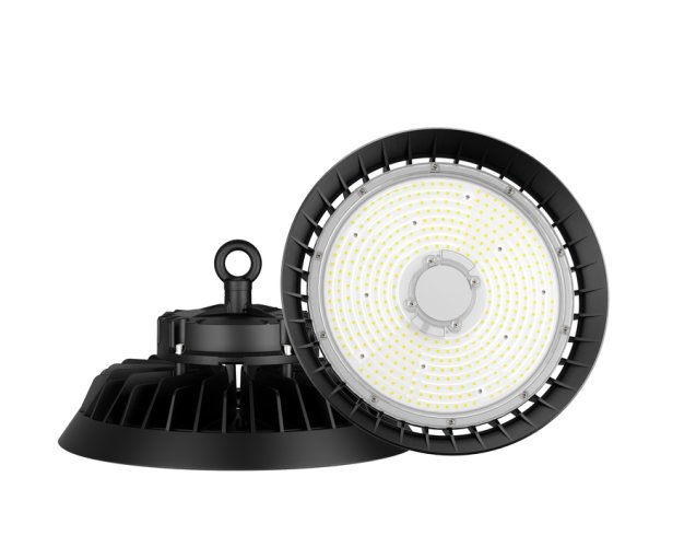 Průmyslová LED svítidla - 150W LED průmyslové svítidlo, 230V, IP65, Phillips driver, HB150W-UFO, Stmívatelné 0-10V, 5 let záruka - foto 1