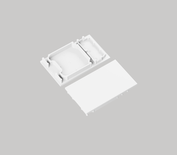 Difuzory a koncovky - Koncovka profilu COMBO30-01A, bílá, V6998901 - foto 1