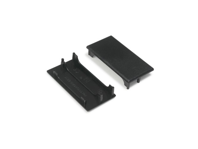 Difuzory a koncovky - Koncovka profilu LOWI černá, 93070002 - foto 1